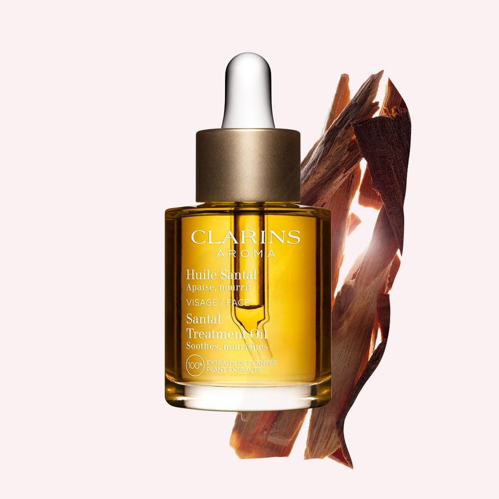 Olio viso Huile Santal - pelle secca o arrossata