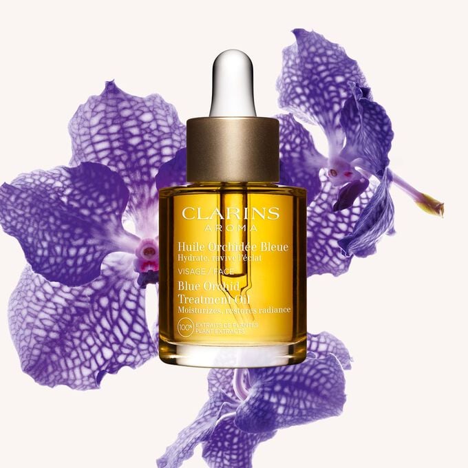 Olio viso Huile Orchid&eacute;e Bleue - pelle disidratata