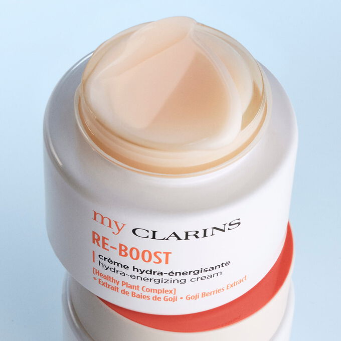 My Clarins RE-BOOST Crema idratante energizzante con estratto di fico e bacca di goji
