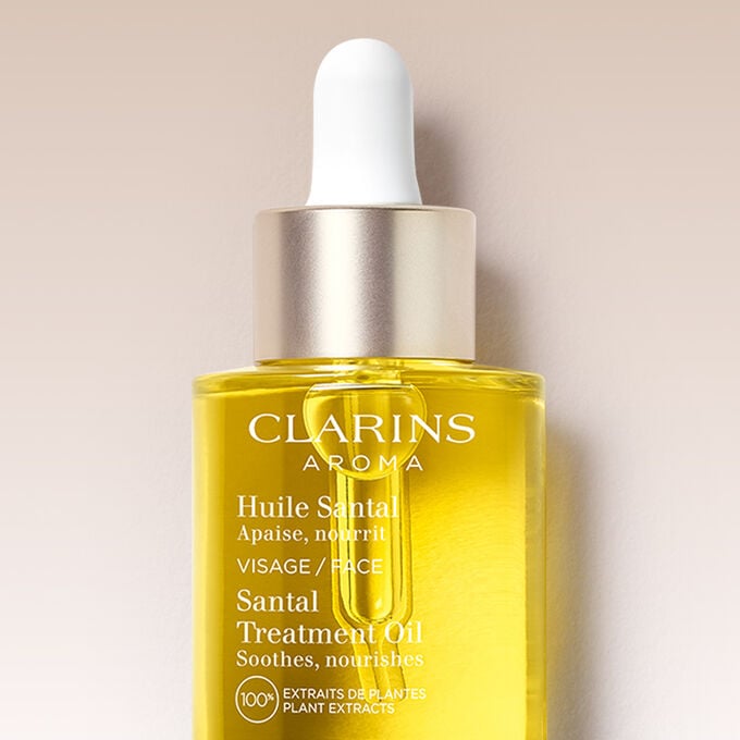 Olio viso Huile Santal - pelle secca o arrossata