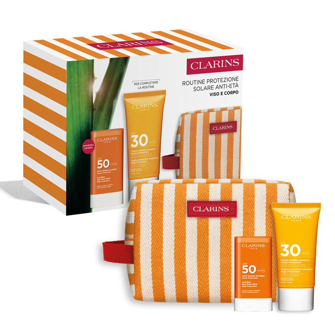 Routine Stick solare e protezione corpo