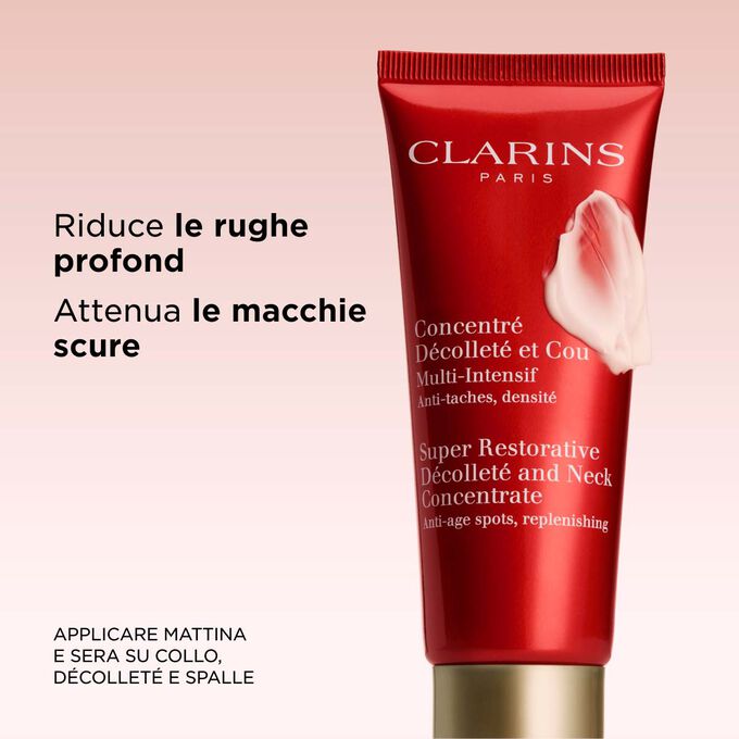 Crema antirughe per il d&eacute;collet&eacute; e crema antiet&agrave; per il seno, per attenuare le macchie scure e ridurre le rughe profonde sul collo.