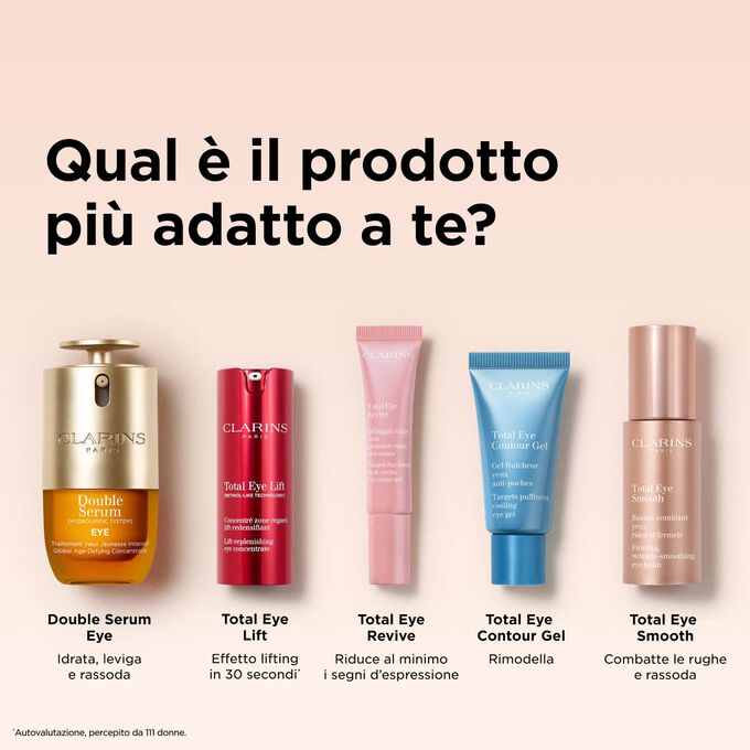 Scopri la nostra linea per la cura del contorno occhi, con creme e gel specifici per idratare, tonificare, attenuare i segni d&rsquo;espressione e rassodare il contorno occhi.