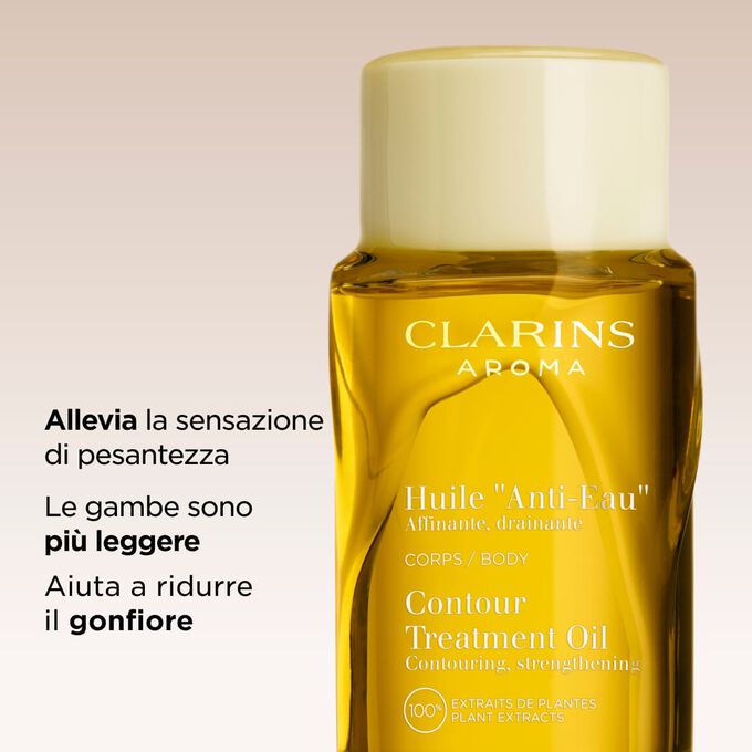 Usa questo olio contro la ritenzione idrica per alleviare la sensazione di pesantezza e sentire le gambe pi&ugrave; leggere e meno gonfie.