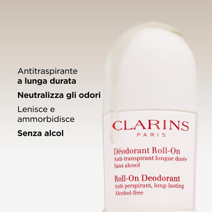 Questo deodorante per donna neutralizza gli odori, lenisce la pelle e offre una protezione a lunga durata ogni giorno.