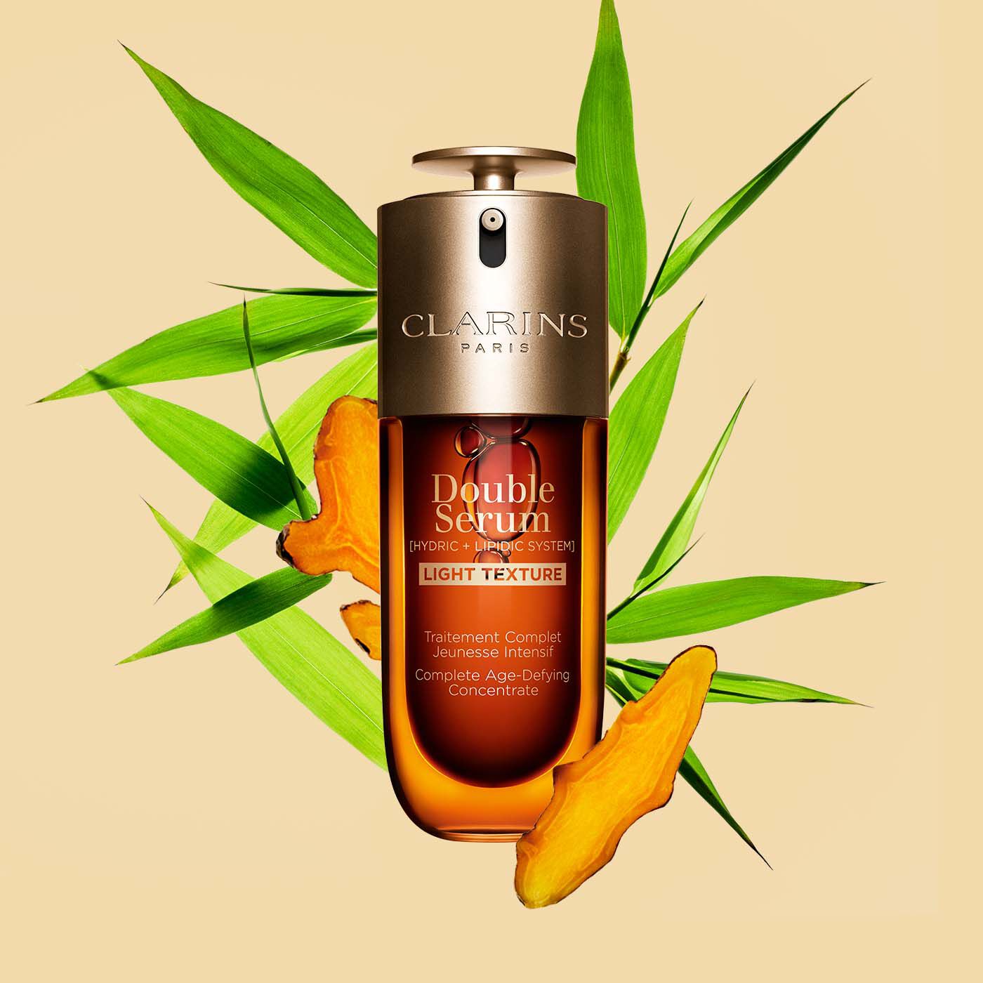 DOUBLE SERUM Light Texture | CLARINS®