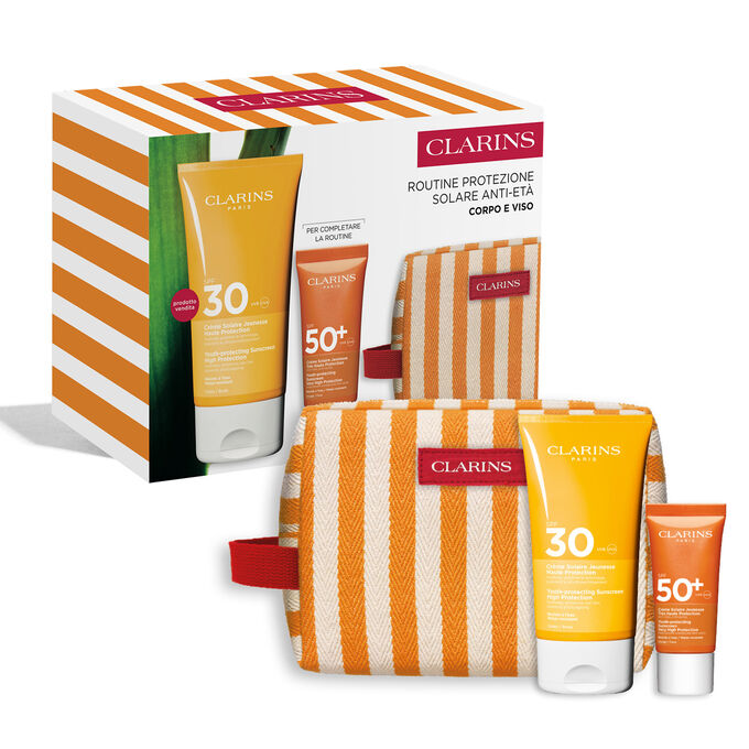 Routine solare protezione corpo