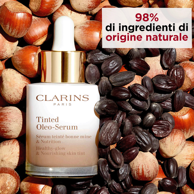 Tinted Oleo Serum 98% ingredients of natural origin