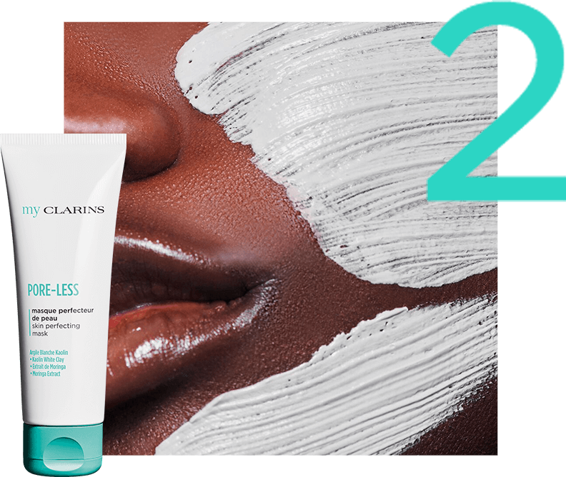 Maschera perfezionante,Texture sulla pelle,Secondo step