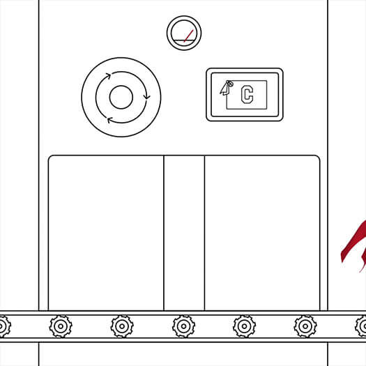 Gif che spiega l’ideazione dell’esclusiva trousse regalo per le feste