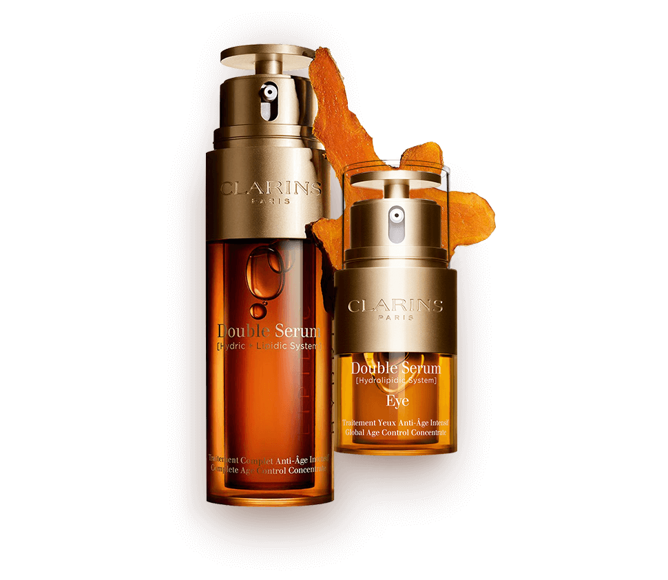 Double Serum e Double Serum Eye con curcuma