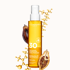 Packshot Olio Solare Illuminante Corpo SPF30