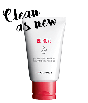 My Clarins RE-MOVE gel detergente purificante