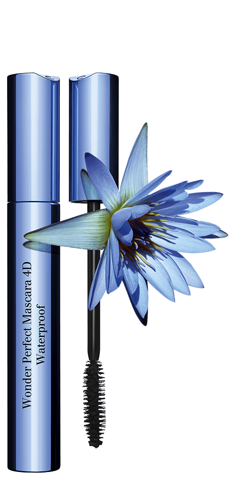 PACKSHOT CON INGREDIENTI  MASCARA WONDER PERFECT WATERPROOF