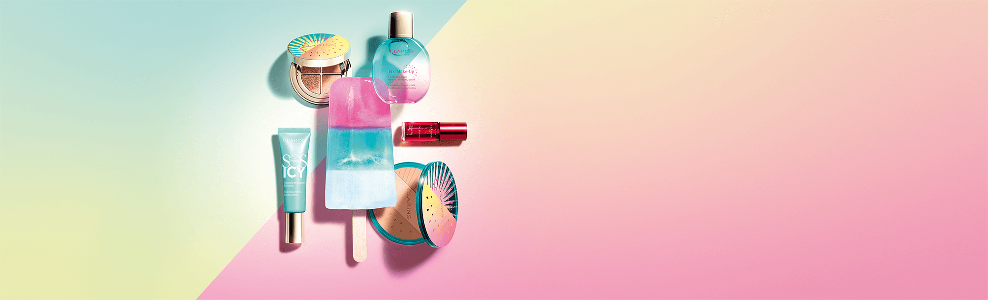 Nel mio make-up, il trattamento Clarins