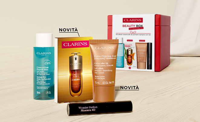 Clarins premium partner Clarins premium partner banner