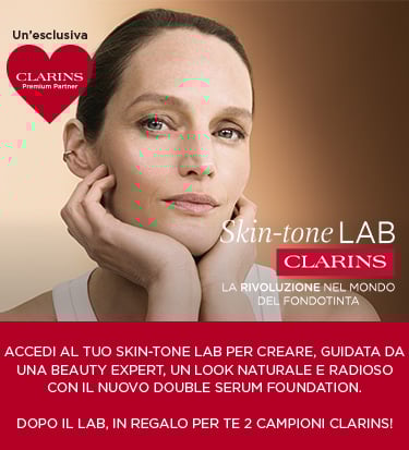 Clarins premium partner  banner