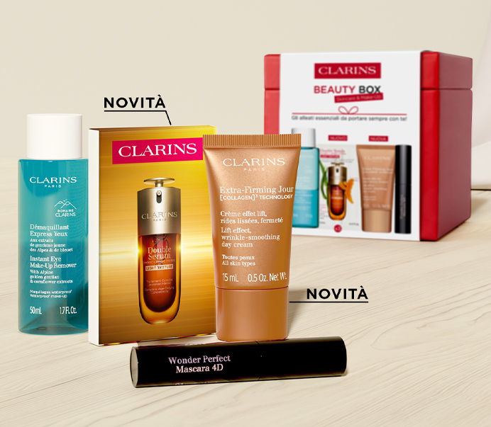 Clarins premium partner Clarins premium partner banner