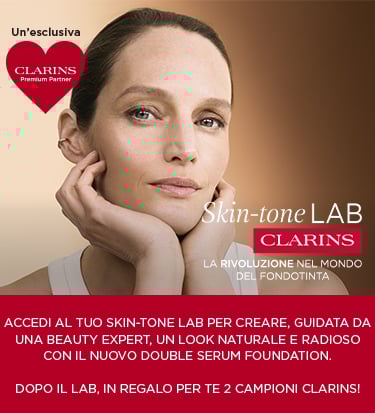 Clarins premium partner  banner