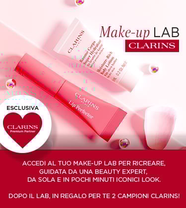 Clarins premium partner  banner
