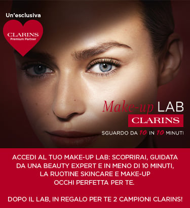 Clarins premium partner  banner