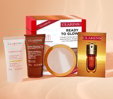 Clarins premium partner banner