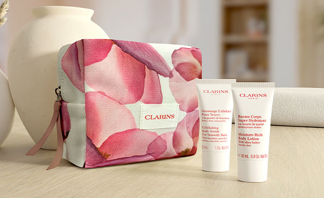 Clarins premium partner  banner