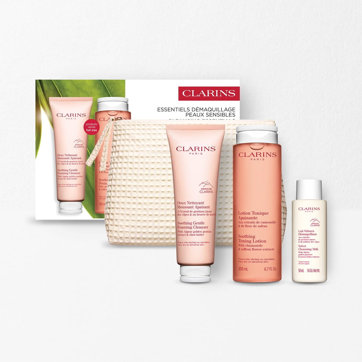 Gli indispensabili D&eacute;maquillage - Pelle sensibile