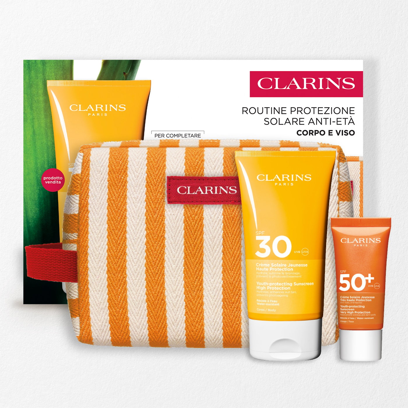 Routine solare protezione corpo
