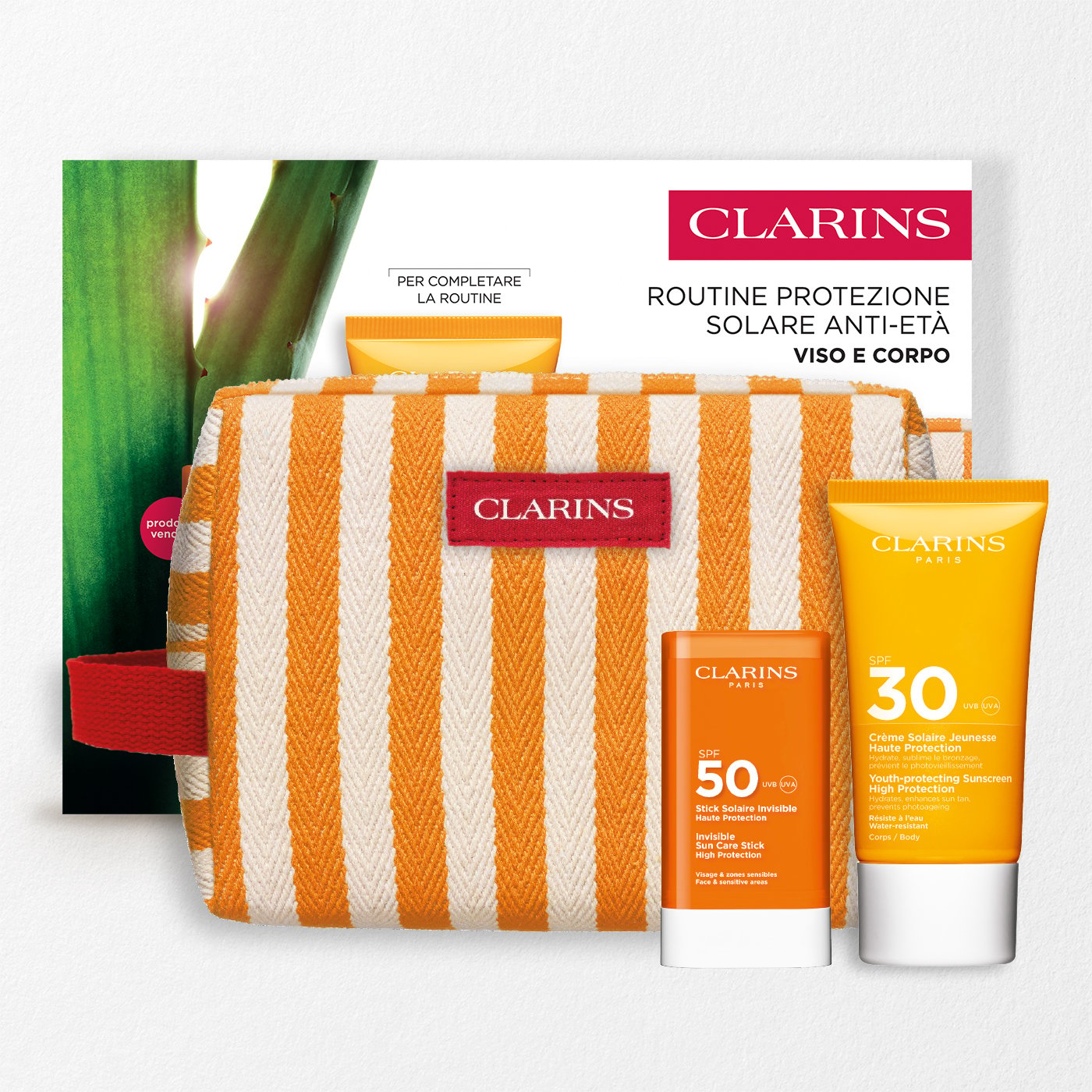 Routine Stick solare e protezione corpo